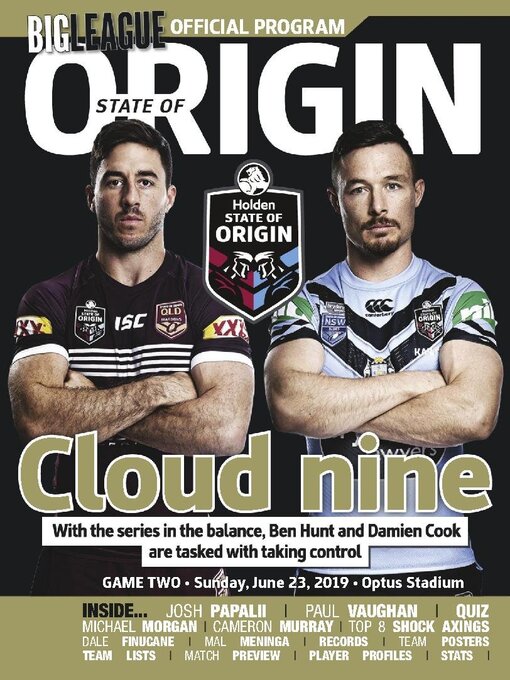 Title details for Big League: NRL State of Origin by News Life Media Pty Limited - Wait list
